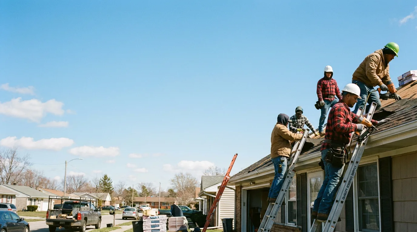 Roofing in Palestine, IL near me